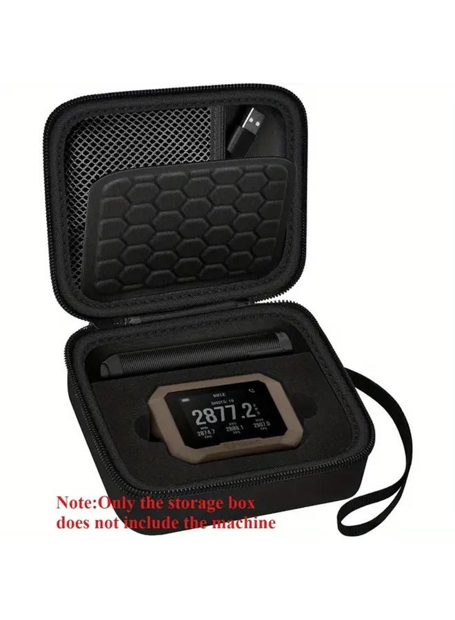 Garmin Xero C1 Pro Chronograph Case Black Ballistic Precision Travel Organizer Storage Bag - Image 1